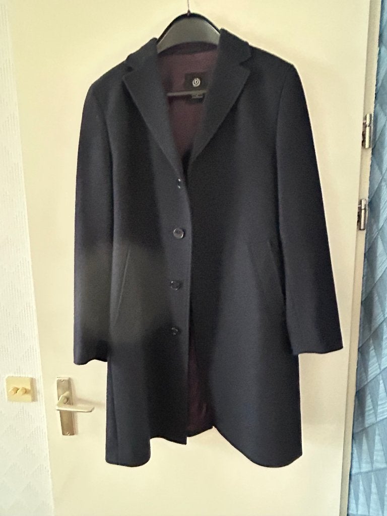 Donkerblauwe heren winterjas, Bugatti, Ophalen of Verzenden, Zo goed als nieuw, Maat 48/50 (M)