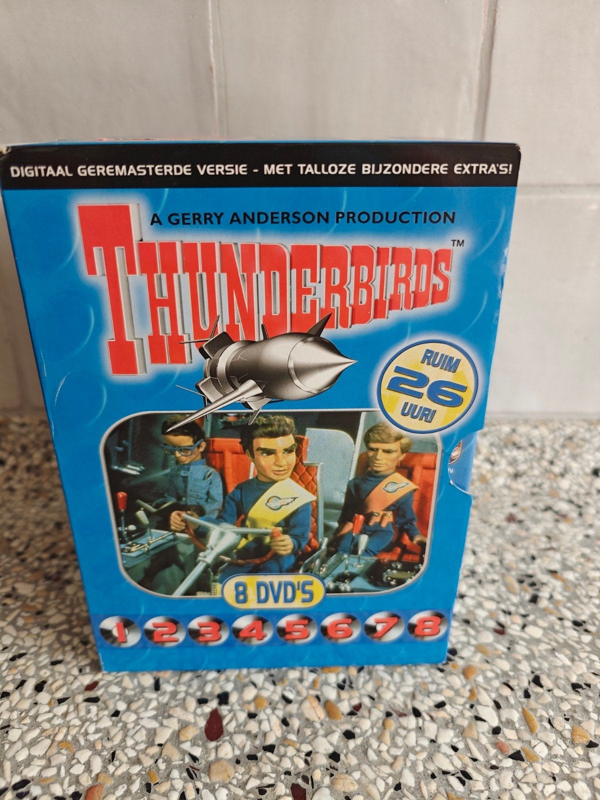 DVD box Thunderbirds, Alle leeftijden, Ophalen of Verzenden, Zo goed als nieuw