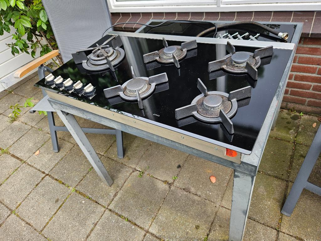 ATAG 5 pits kookplaat, Ophalen, Gebruikt, Minder dan 85 cm, 60 cm of meer