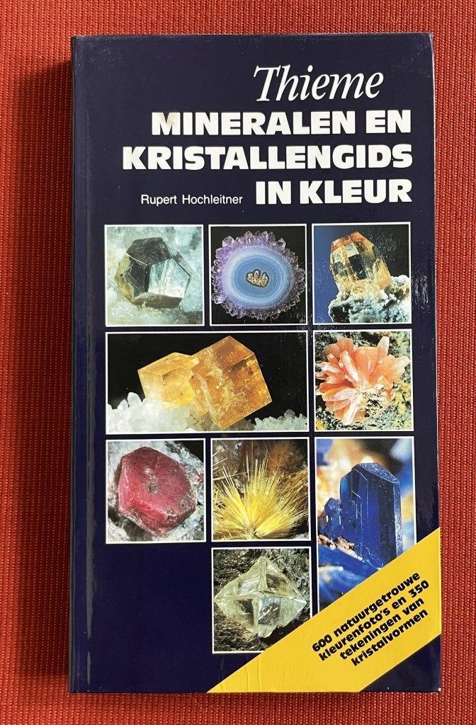 Thieme - Mineralen en kristallengids in kleur, Boeken, Natuur, Ophalen of Verzenden, Zo goed als nieuw, Rupert Hochleitner, Overige onderwerpen
