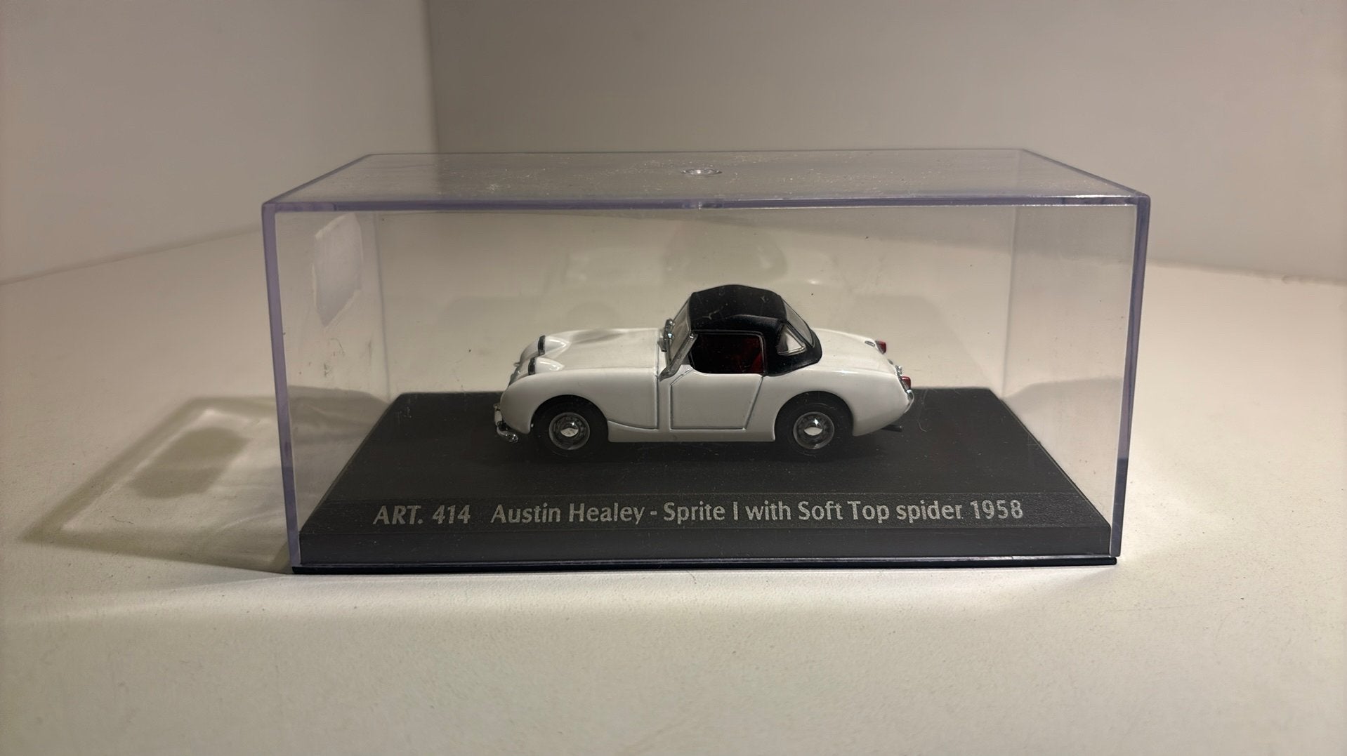 Austin healey sprite with soft top spider 1958 detialcars, Overige merken, Auto, Ophalen of Verzenden, A