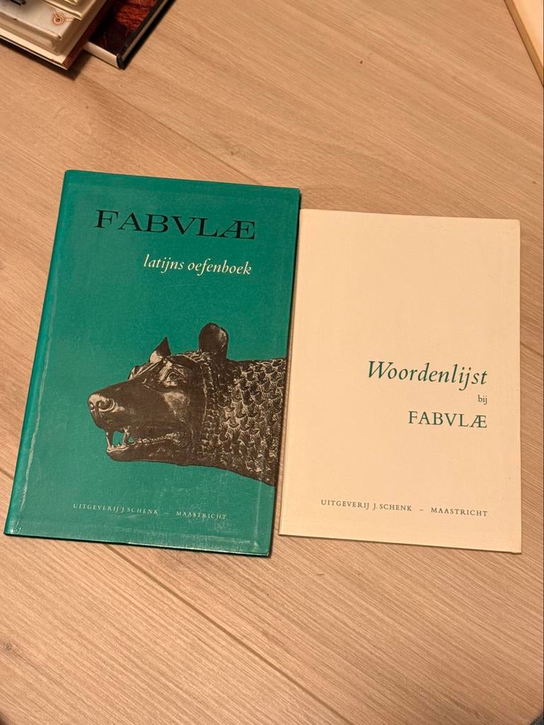 Fabulae Latijn Oefenboekjes met Woordenlijst (2 stuks), Ophalen of Verzenden, Alpha, Gelezen, Overige niveaus
