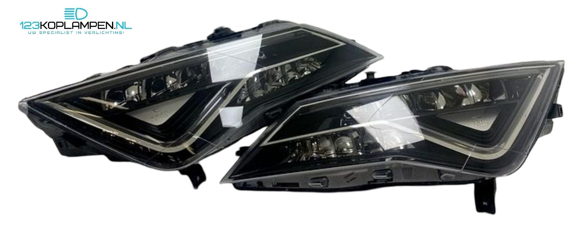 Seat Leon 5F Full LED Facelift koplamp links rechts, Gebruikt, -, -, Ophalen of Verzenden