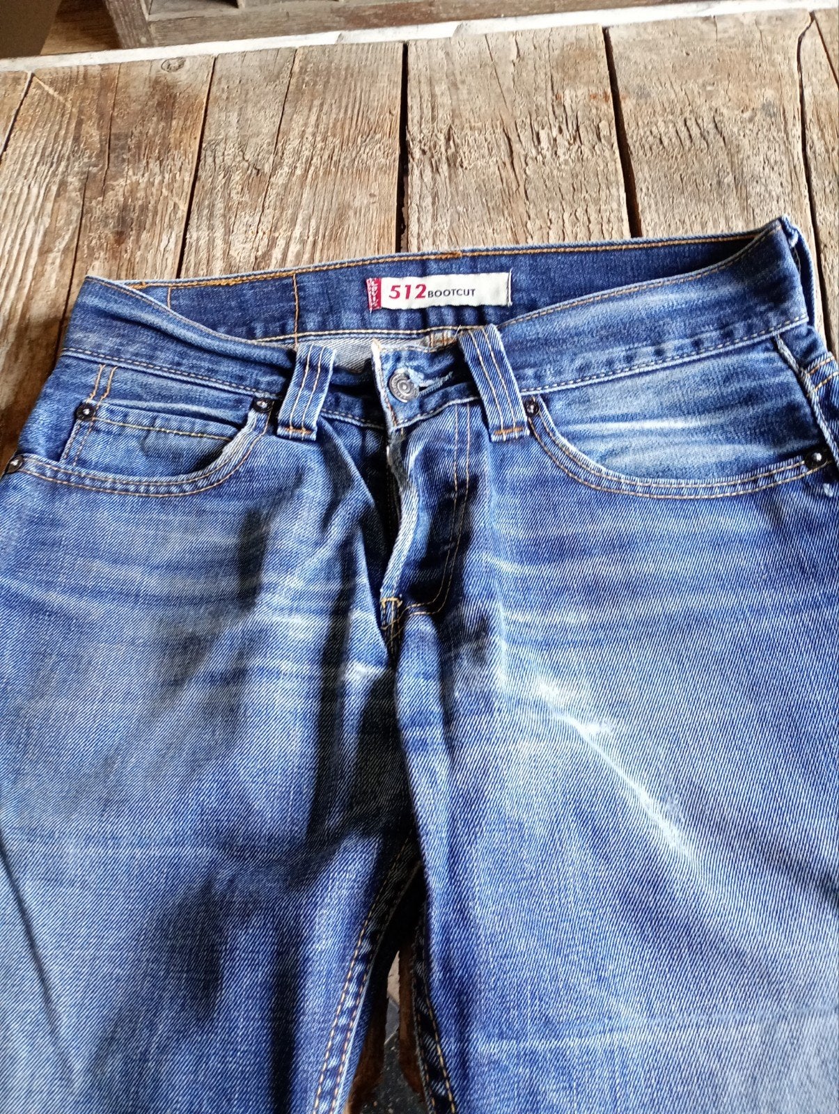Levis spijkerbroek, Kleding | Dames, Spijkerbroeken en Jeans, Ophalen of Verzenden, Zo goed als nieuw, Blauw, W30 - W32 (confectie 38/40)