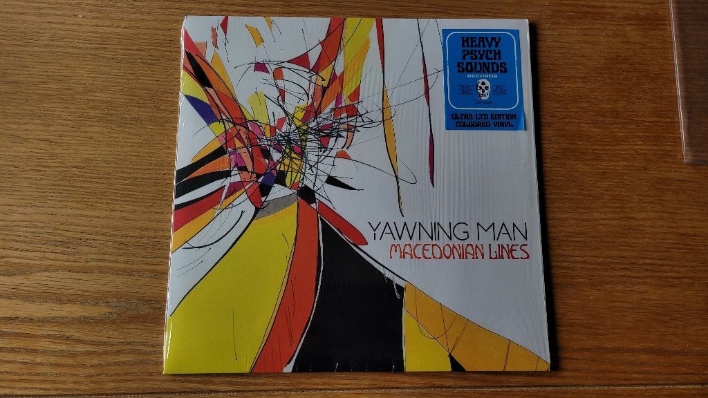 Yawning Man - Macedonian Lines (LP, Orange), Ophalen of Verzenden, Nieuw in verpakking, 12 inch, Alternative Rock