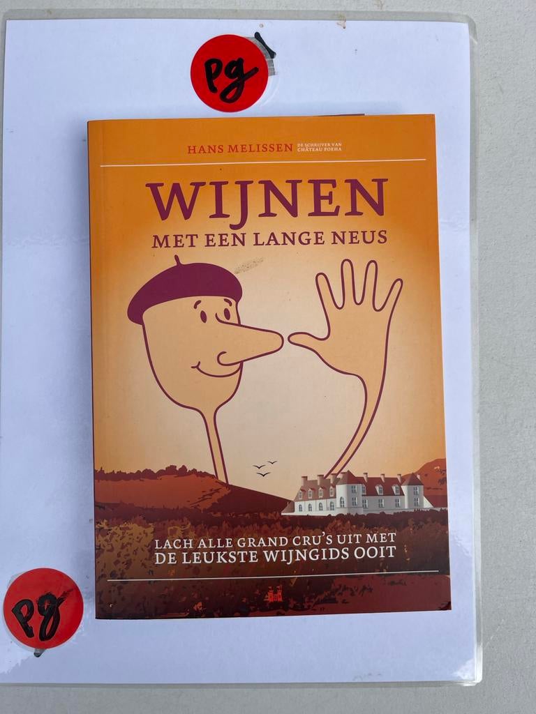 Wijnen met een Lange Neus - Hans Melissen, Ophalen of Verzenden, Zo goed als nieuw
