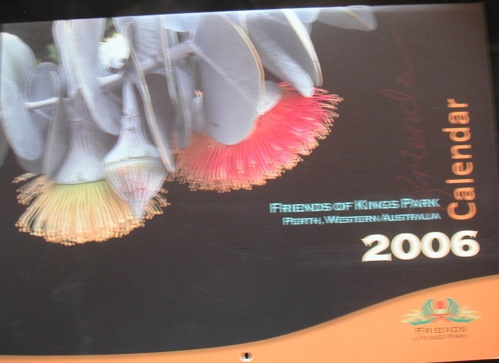 Kalender Australië 2006 "Kings Park " ( Perth W.A. ), Ophalen of Verzenden, Nieuw