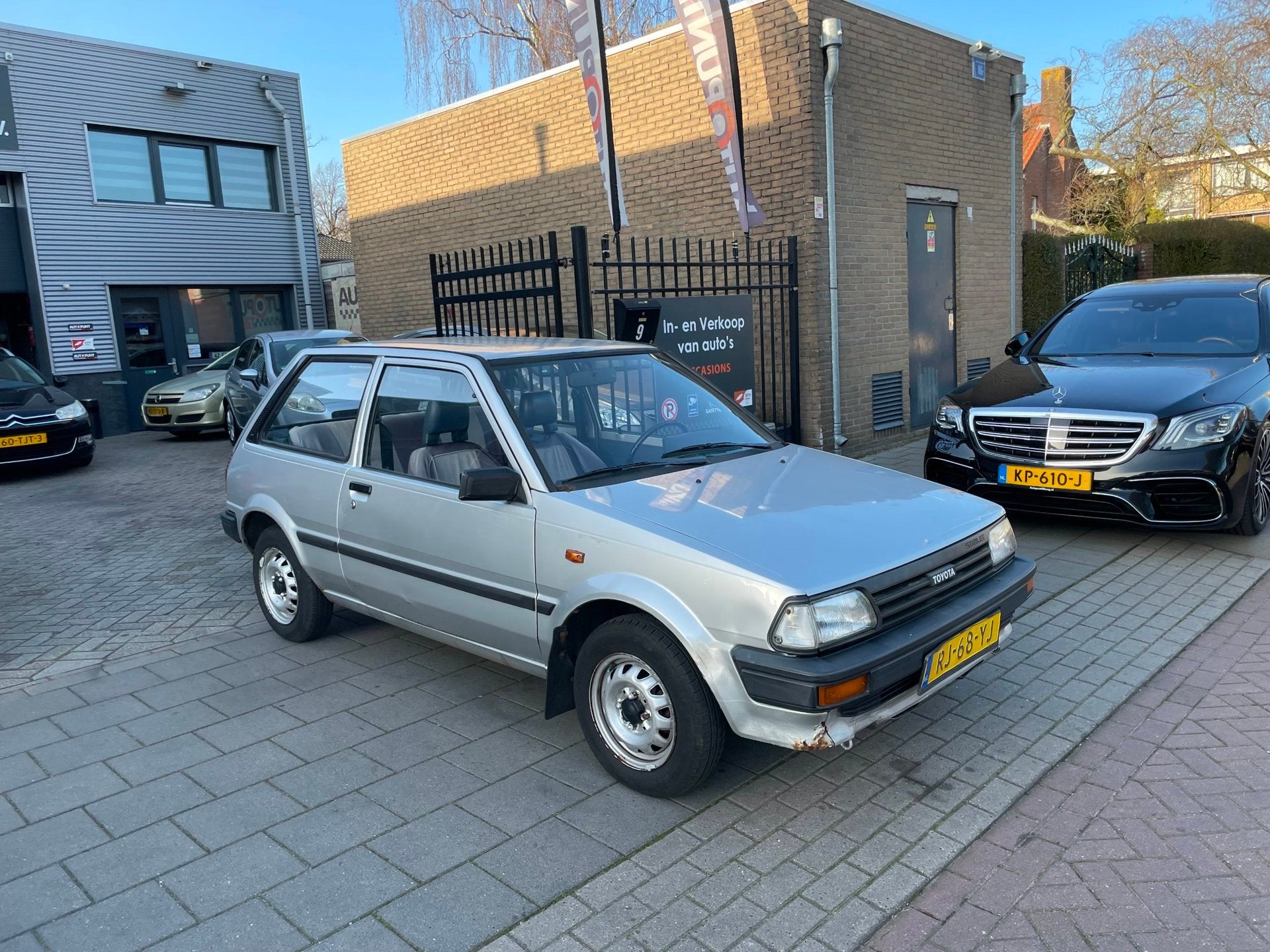 Toyota Starlet 1.0 Economic 1e Eigenaar! NAP APK tot 02-05-2, Voorwielaandrijving, 4 cilinders, Starlet, Origineel Nederlands