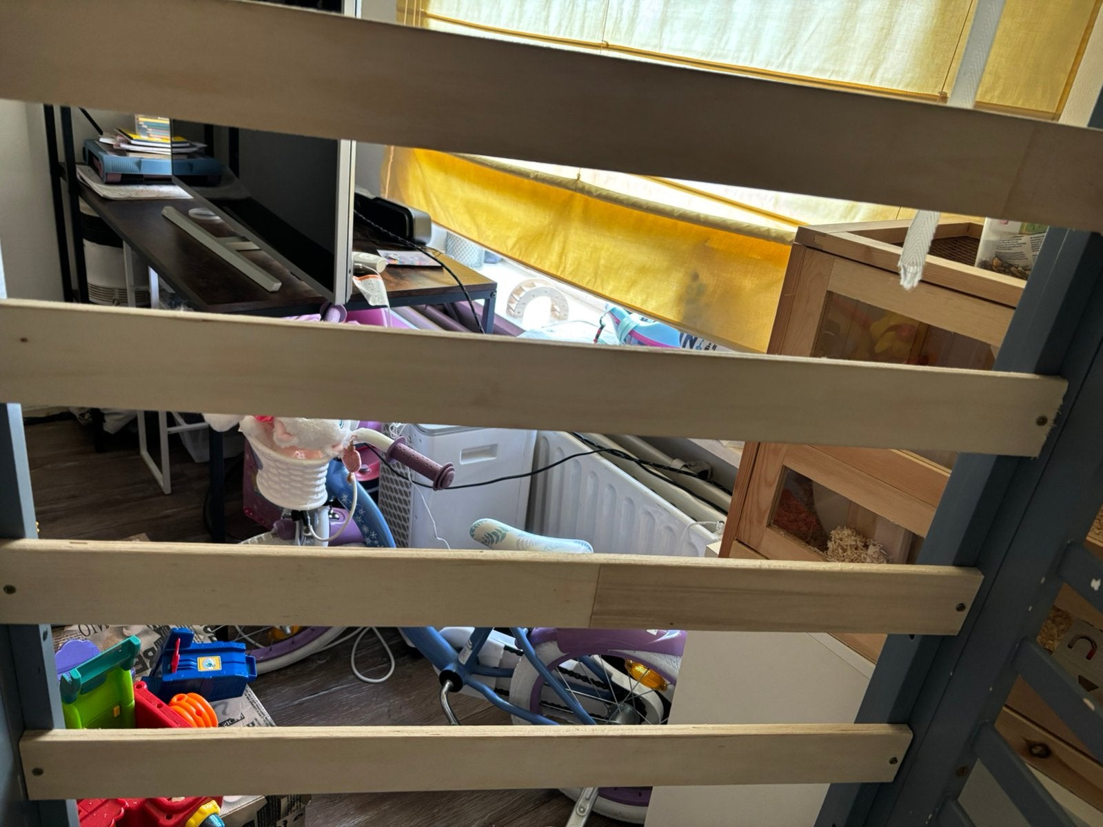 Peuterbed, Ophalen, Gebruikt, 70 tot 85 cm, 140 tot 160 cm