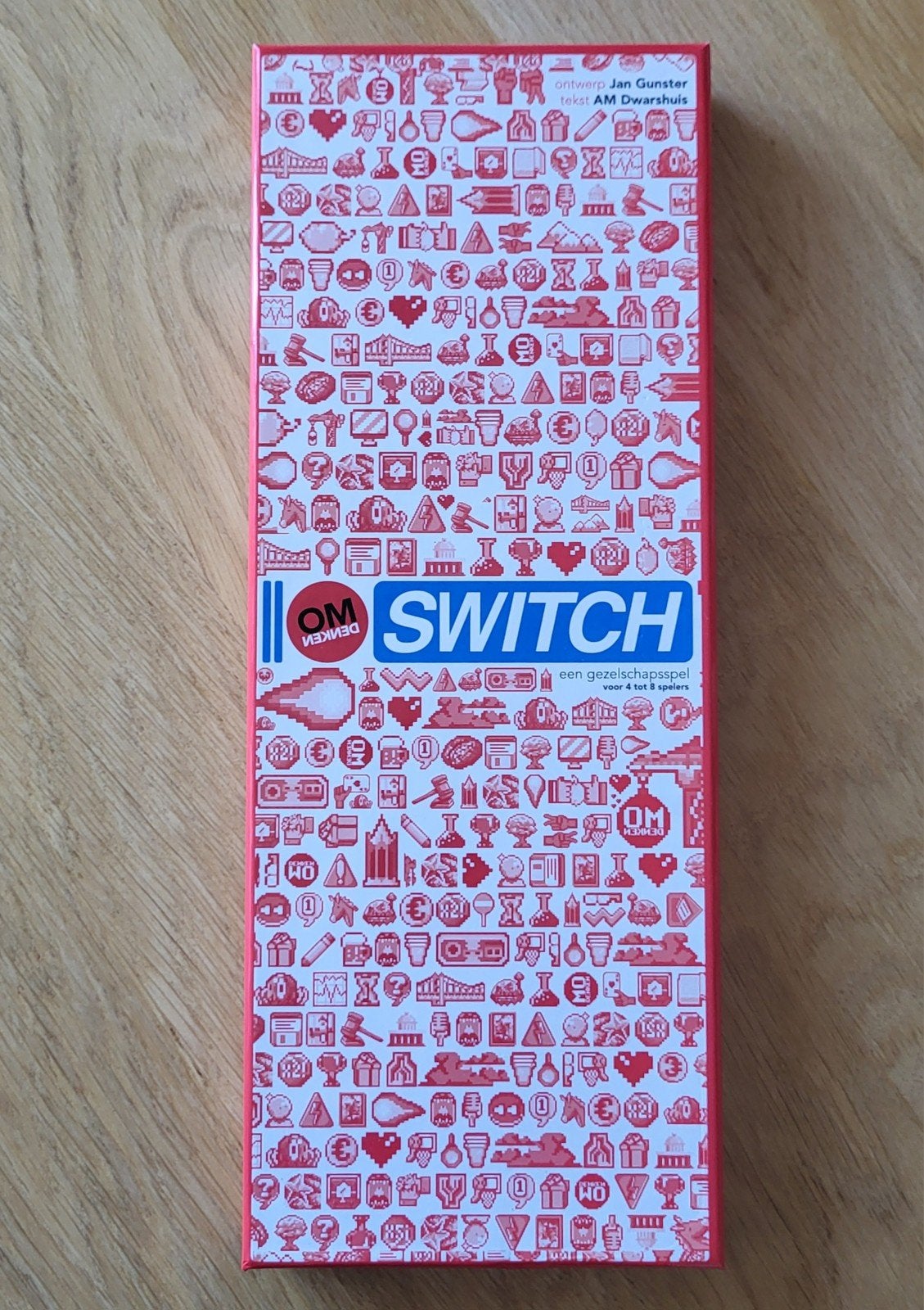 Switch gezelschapsspel van OM denken, Ophalen of Verzenden, Zo goed als nieuw