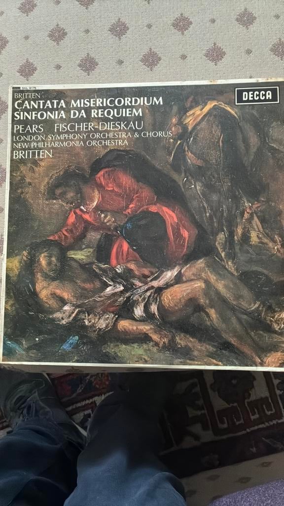 Britten: Cantata Misericordium / Synfonia da Requiem - LP, Ophalen of Verzenden, Modernisme tot heden, Zo goed als nieuw, 12 inch