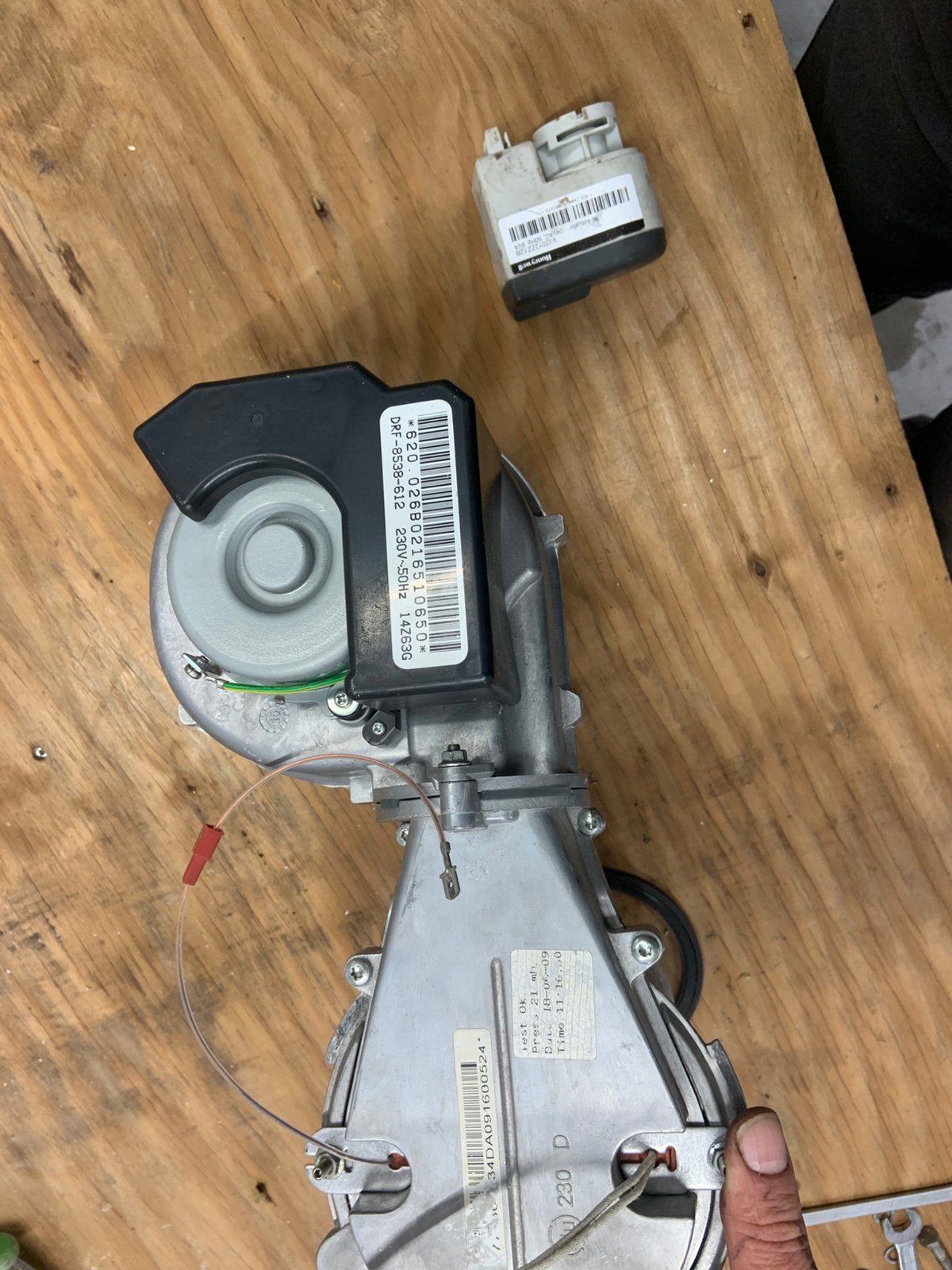 Ventilator voor een nefit smartline, Gebruikt, Aardgas, Ophalen of Verzenden, Minder dan 20 liter