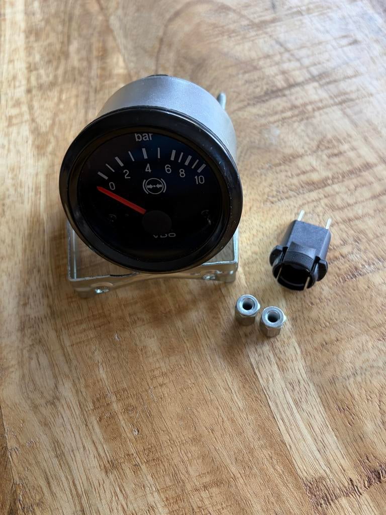 VDO Cockpit International Remdruk 10 Bar Drukmeter, Ophalen of Verzenden, Nieuw, Universele onderdelen