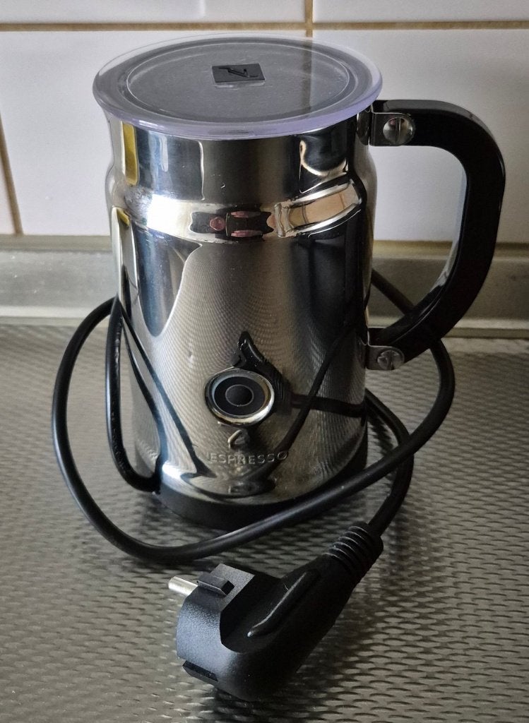 Nespresso Aeroccino model 3192 melkopschuimer., Witgoed en Apparatuur, Ophalen of Verzenden, Gebruikt, Elektrische melkopschuimer
