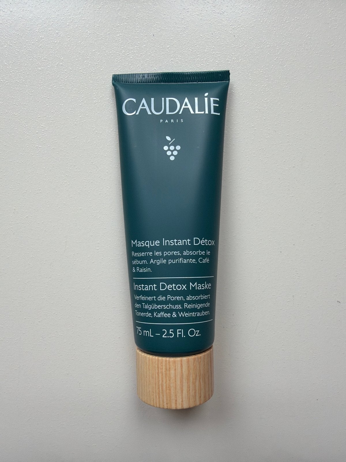 Caudalie Masque Instant Détox - Gezichtsmasker, Ophalen of Verzenden, Nieuw, Gehele gezicht, Reiniging