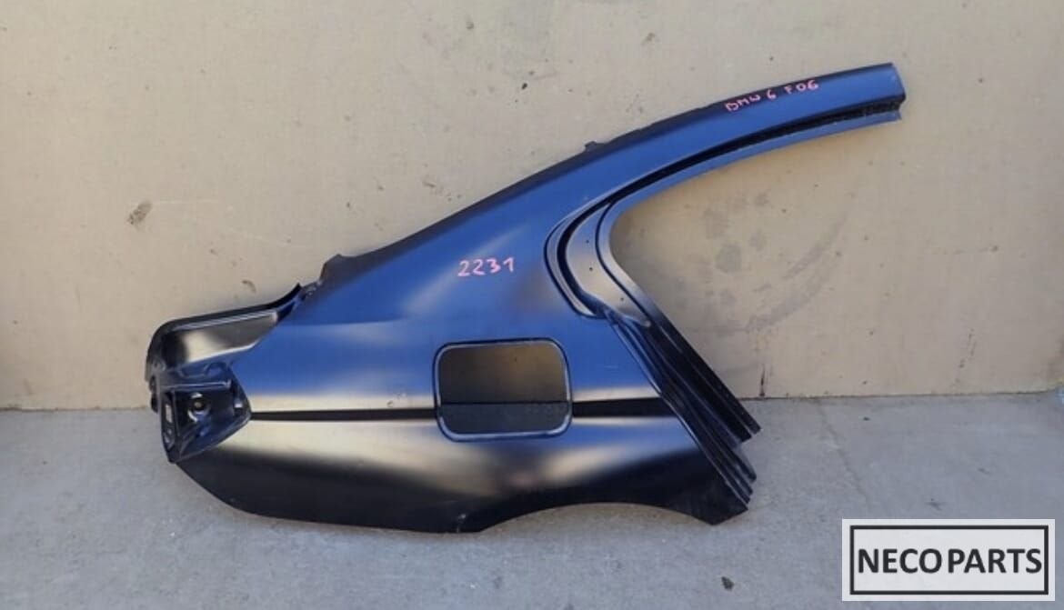 BMW 6 SERIE F06 GRAN COUPE SCHERM ACHTERSCHERM SNIJDEEL, Gebruikt, -, Ophalen of Verzenden, Achter