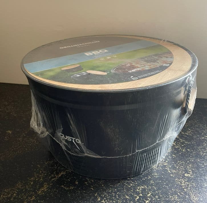 Gusta BBQ grillin & chillin, nieuw in de folie, zwart, Ophalen of Verzenden, Nieuw
