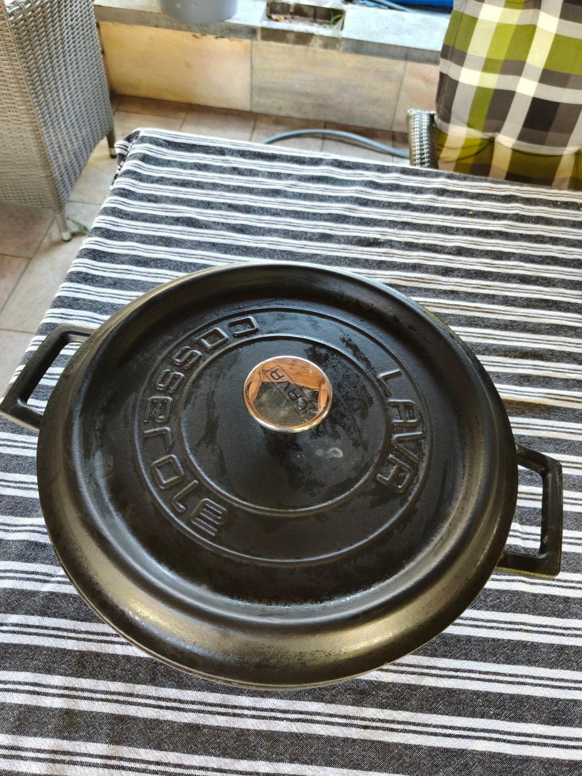 lava gietijzeren pan, Ophalen, Zo goed als nieuw, Gietijzer, Braadpan