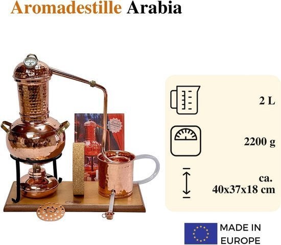 Aroma Destilleerset – Tafeldestille, Corvance B.V., Verzenden, Nieuw, Corvancebol@gmail.com