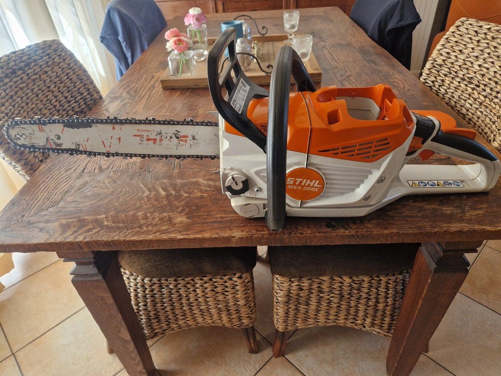 Stihl msa 300 kettingzaag., Ophalen, Zo goed als nieuw, Stihl, Husqvarna