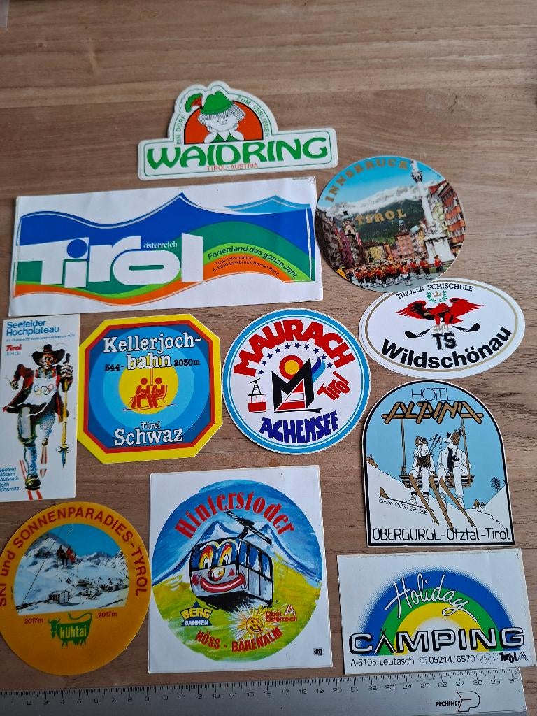 Stickers Tirol Oostenrijk, Verzenden, Zo goed als nieuw, Overige typen