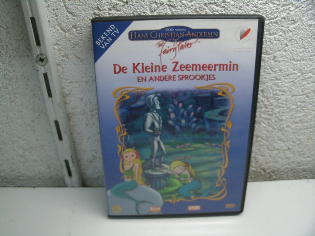 dvd 105k de kleine zeemeermin en andere sprookjes, Alle leeftijden, Ophalen of Verzenden, Zo goed als nieuw