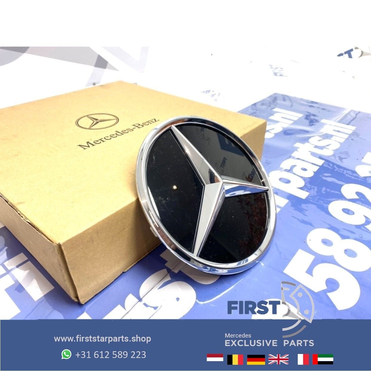 Mercedes STER (GRIL) A B C CLA CLS E G GLA GLC GLE GLS GT S, Gebruikt, -, Ophalen of Verzenden, -