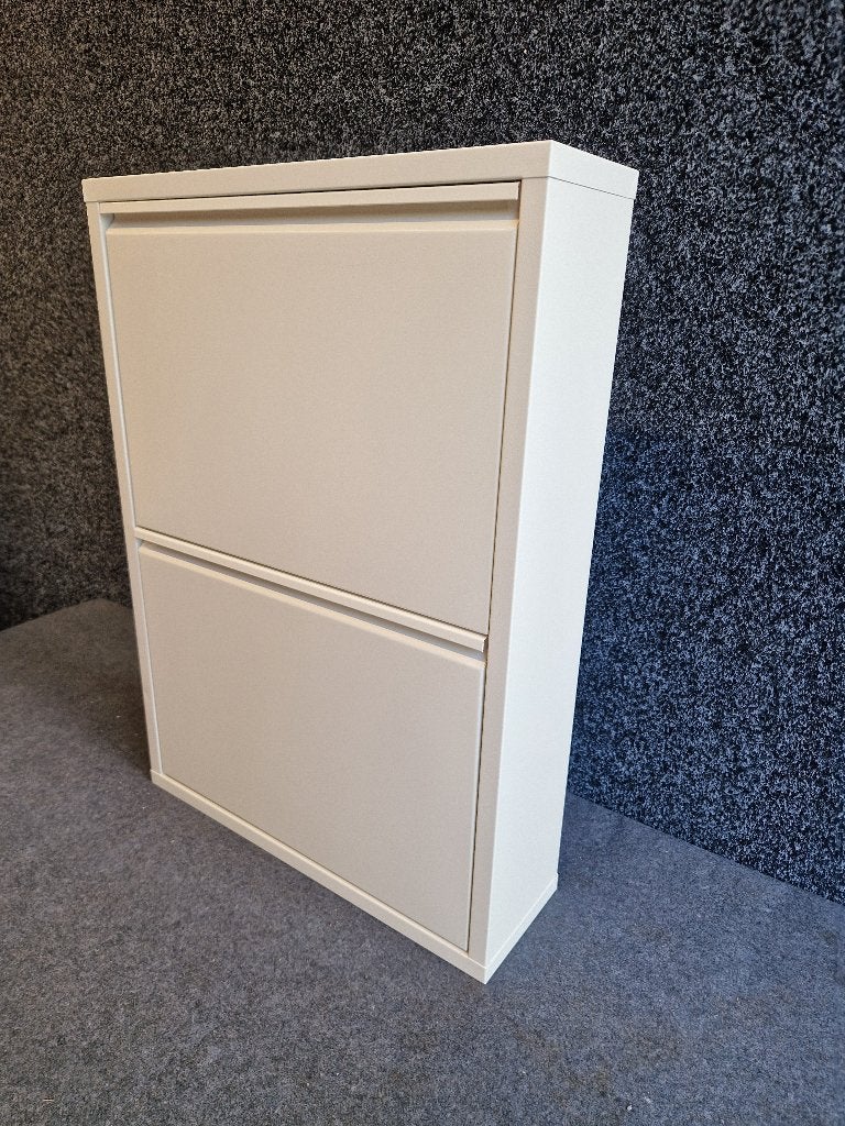 Schoenenkast 2 vakken Soft Beige (nieuw), Ophalen, Nieuw, Overzichtelijk opbergen van schoenen