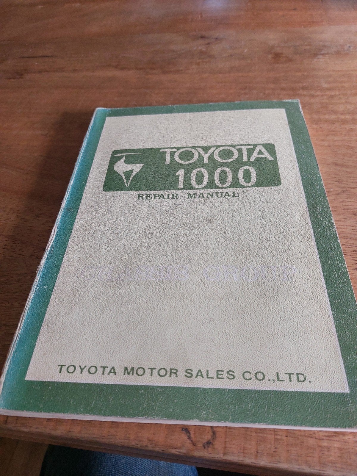 REPAIR MANUAL CHASSIS TOYOTA 1000 KP30, Ophalen of Verzenden