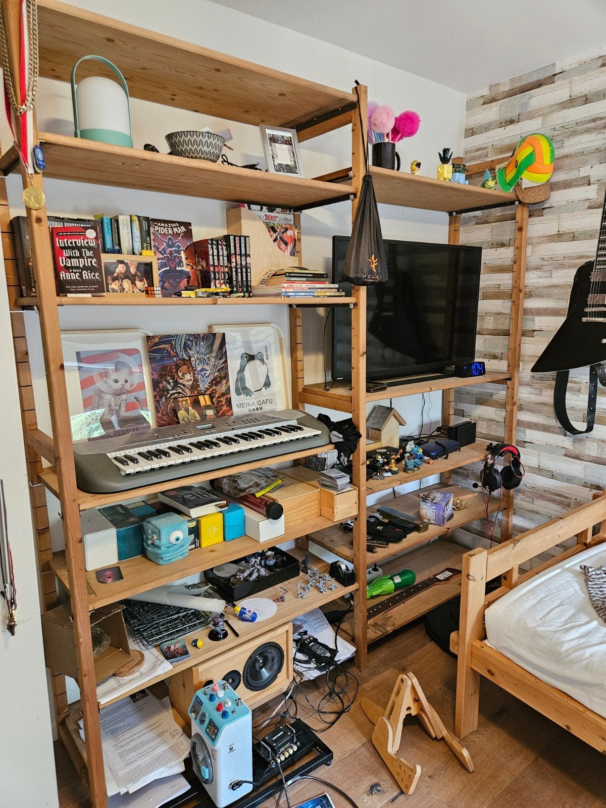 Houten stellingkast, t.e.a.b., Ophalen, ?, ?, ?