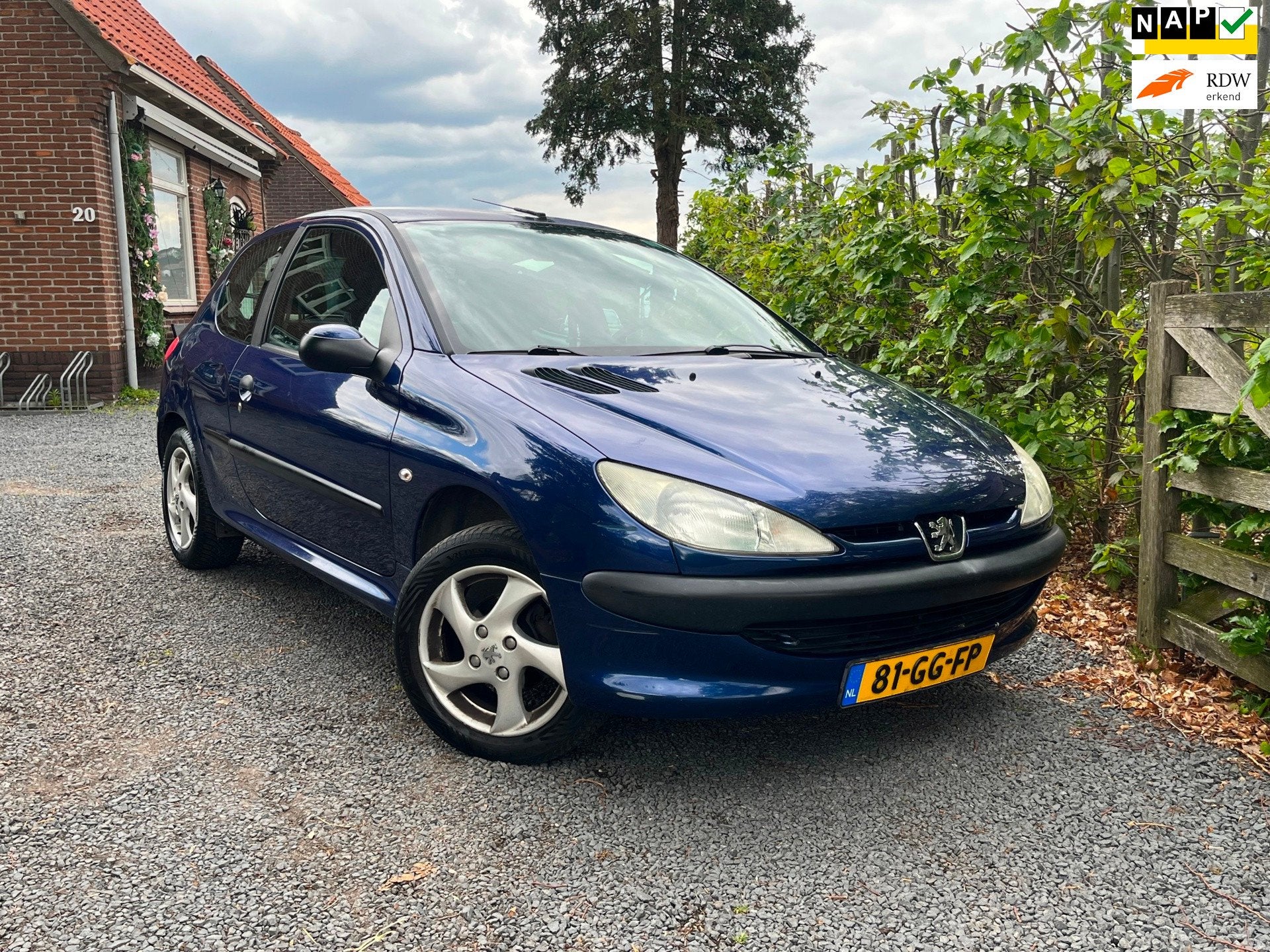 Peugeot 206 1.4 XT |APK| ZUINIG|VERTROUWD|3DRS, Auto's, Peugeot, Voorwielaandrijving, Stof, 31 €/maand, 4 cilinders