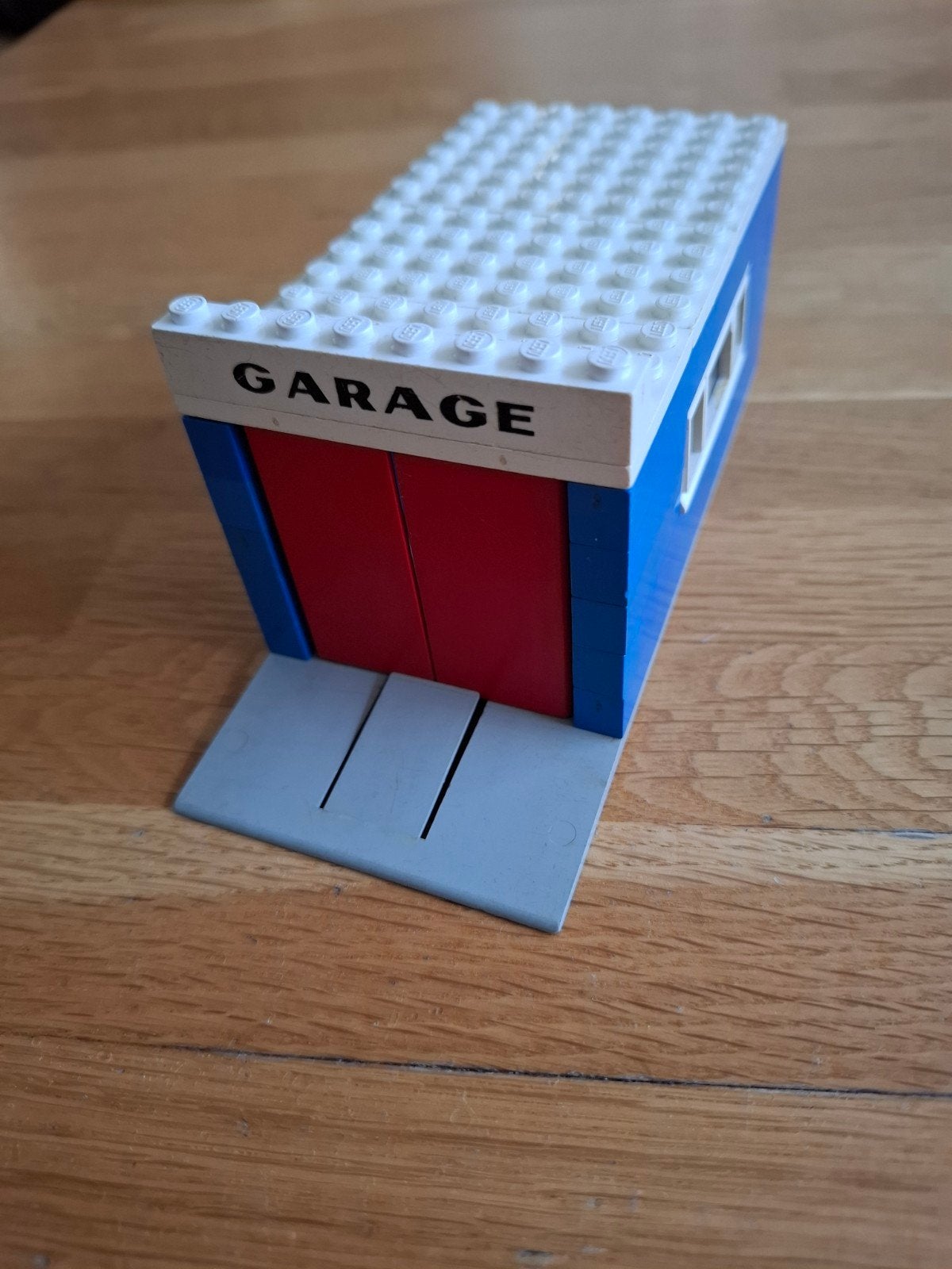 Vintage Lego 348-1 garage, Ophalen of Verzenden, Gebruikt