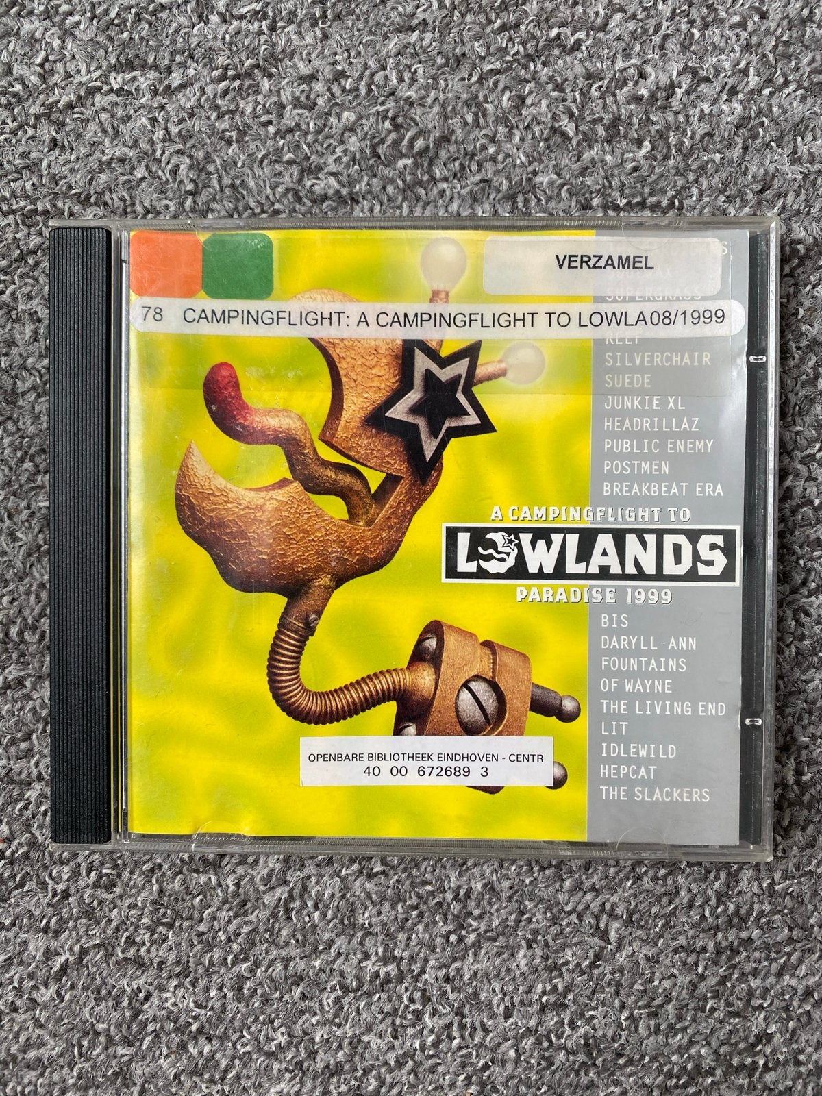 Campingflight to Lowlands Paradise 1999 CD, Ophalen, Gebruikt, Overige genres, Verzamelalbum