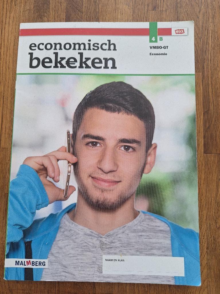 Economisch bekeken 4B, VMBO - GT, Ophalen of Verzenden, Gelezen, Overige niveaus