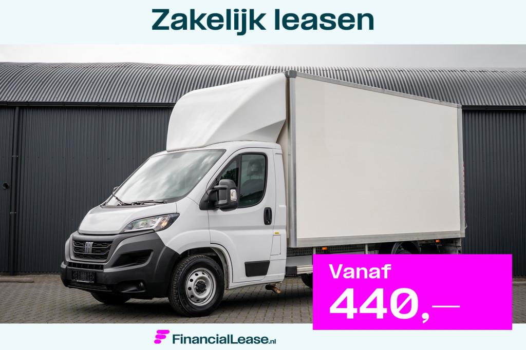 Fiat Ducato MultiJet | Bakwagen met laadklep | Camera | Crui, Voorwielaandrijving, Gebruikt, Zwart, 4 cilinders