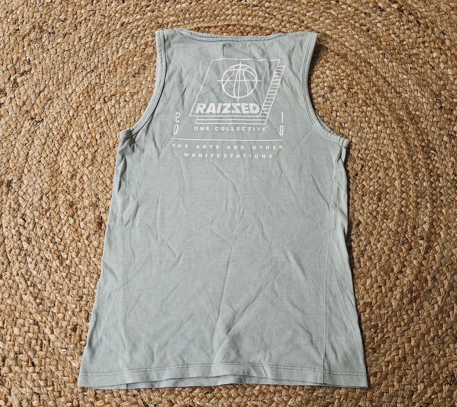 Mooie singlet Raizzed rugprint backprint maat 128, Ophalen of Verzenden, Zo goed als nieuw, Shirt of Longsleeve, Raizzed