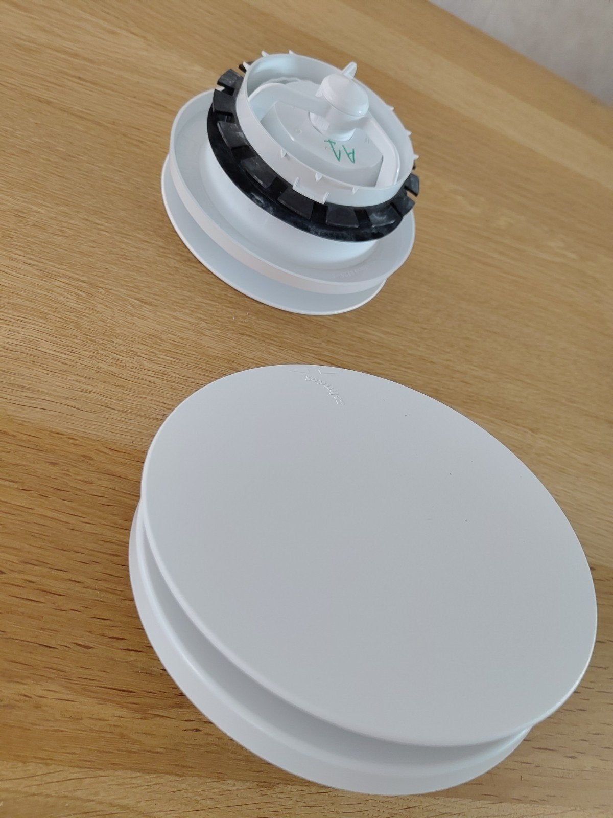2 Zehnder Luna E 125mm afvoerventielen voor ventilatie/WTW, Ophalen of Verzenden, Nieuw