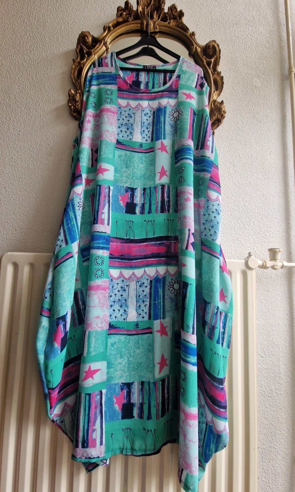 Nieuw! AKH Fashion voile viscose kleuren ballonjurk zakken, Overige kleuren, Jurk, Nieuw, Ophalen of Verzenden