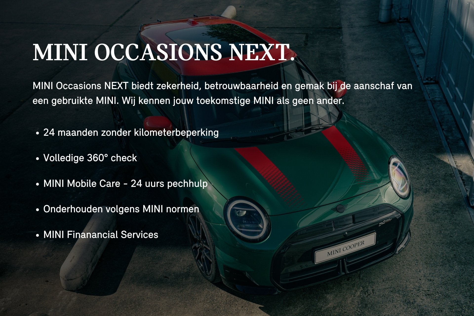 MINI Electric Classic / Achteruitrijcamera / Sportstoelen /, Met garantie (alle), 4 stoelen, Leder en Stof, Mini Electric