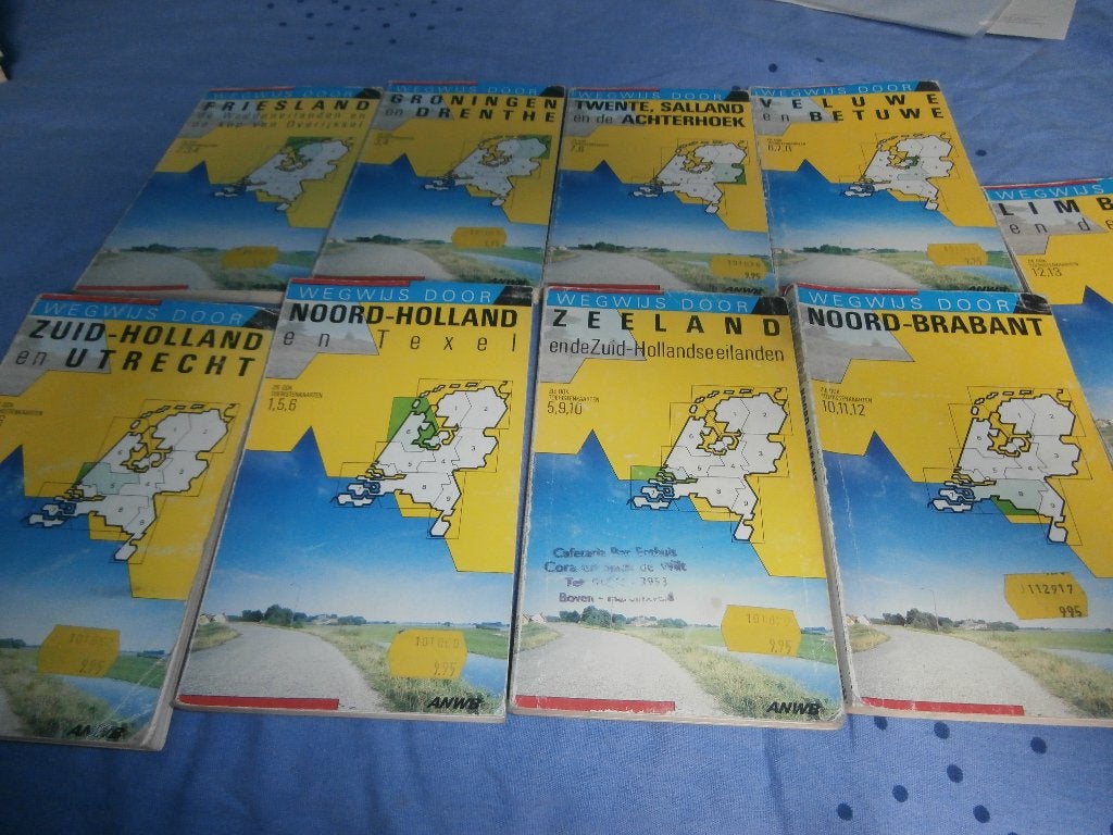 Wegwijs door ..... Boeken ANWB Nederland reisgids routekaart, Gelezen, ANWB, Europa, Ophalen of Verzenden