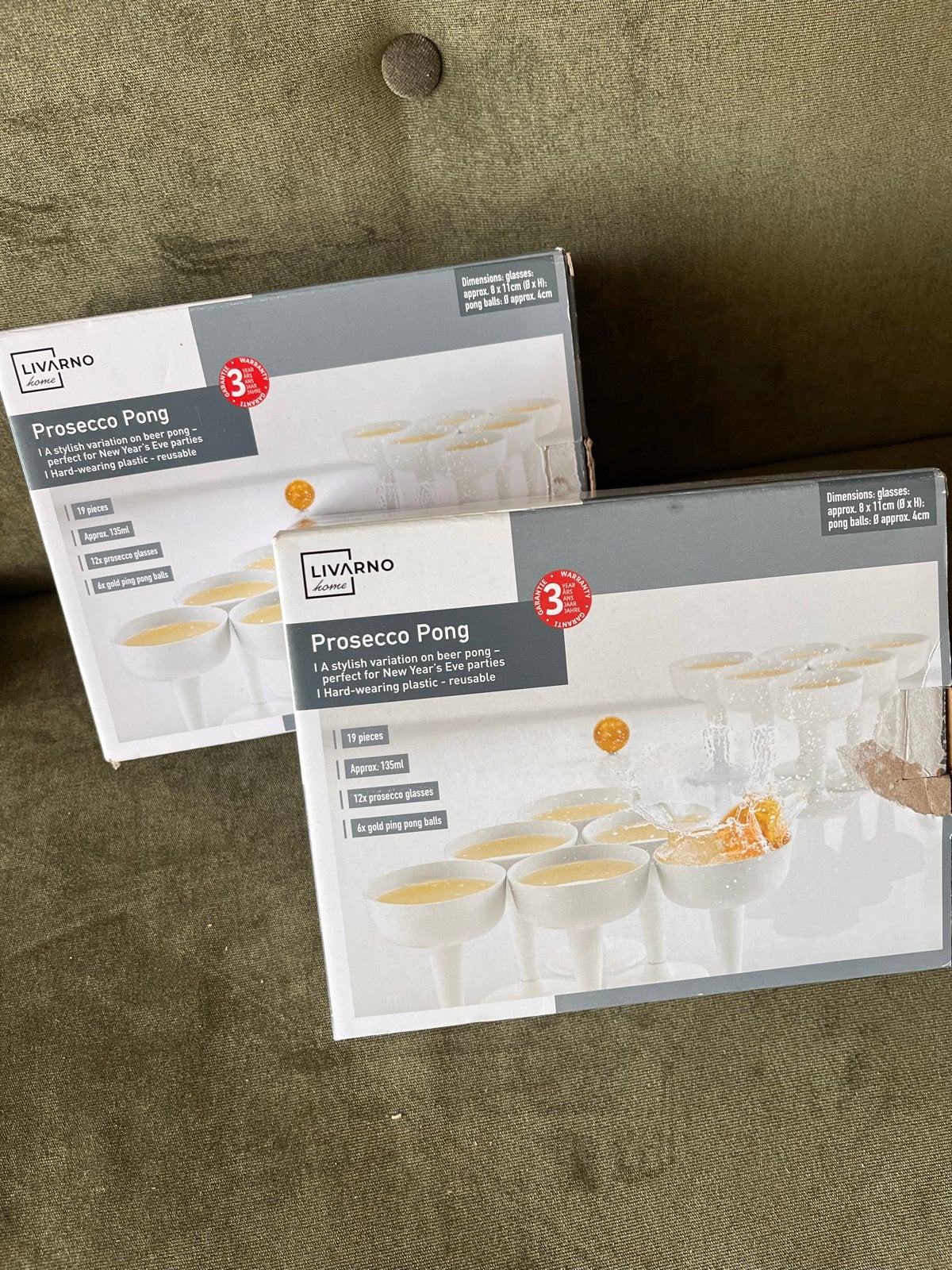 Prosecco Pong Spel - Complete Set voor Feestjes, Ophalen, Nieuw