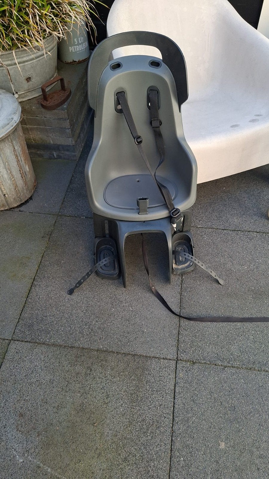 Fietsstoeltje voor elektrische fiets, Achterzitje, Onbekend, Ophalen, 15 t/m 25 kg