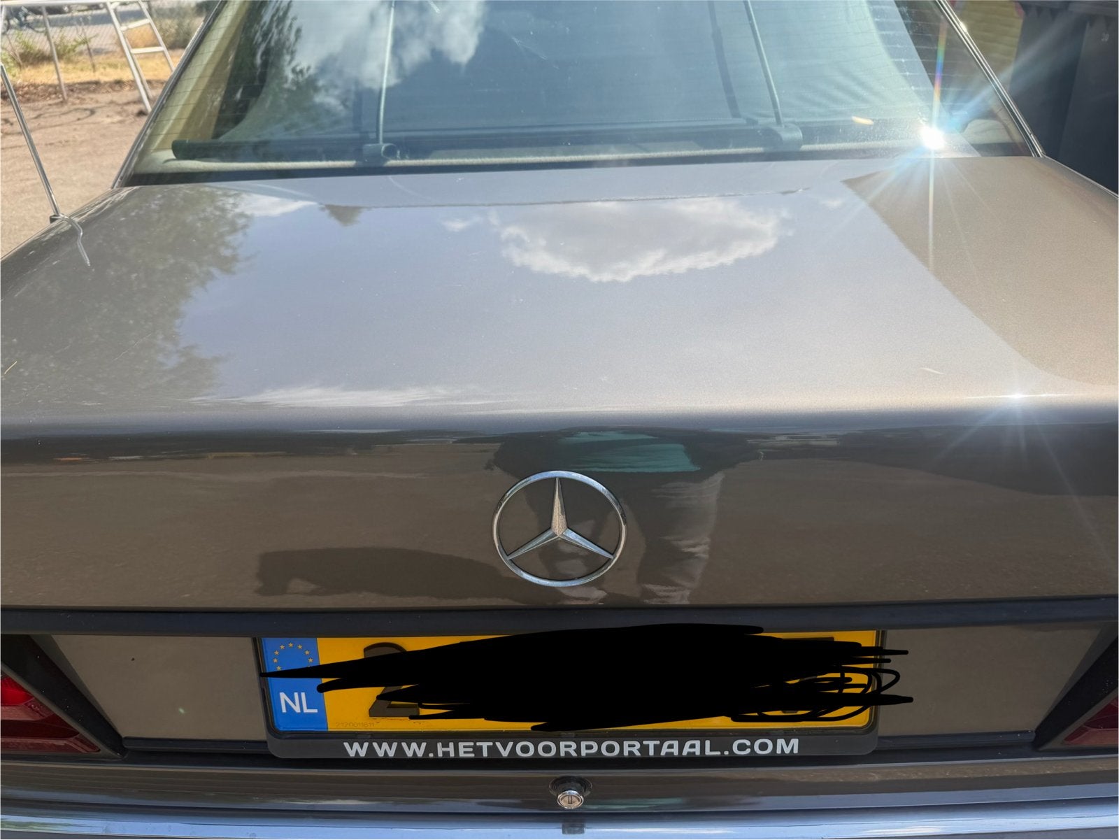 Mototkap en koffer bak mercedes w124, Ophalen of Verzenden