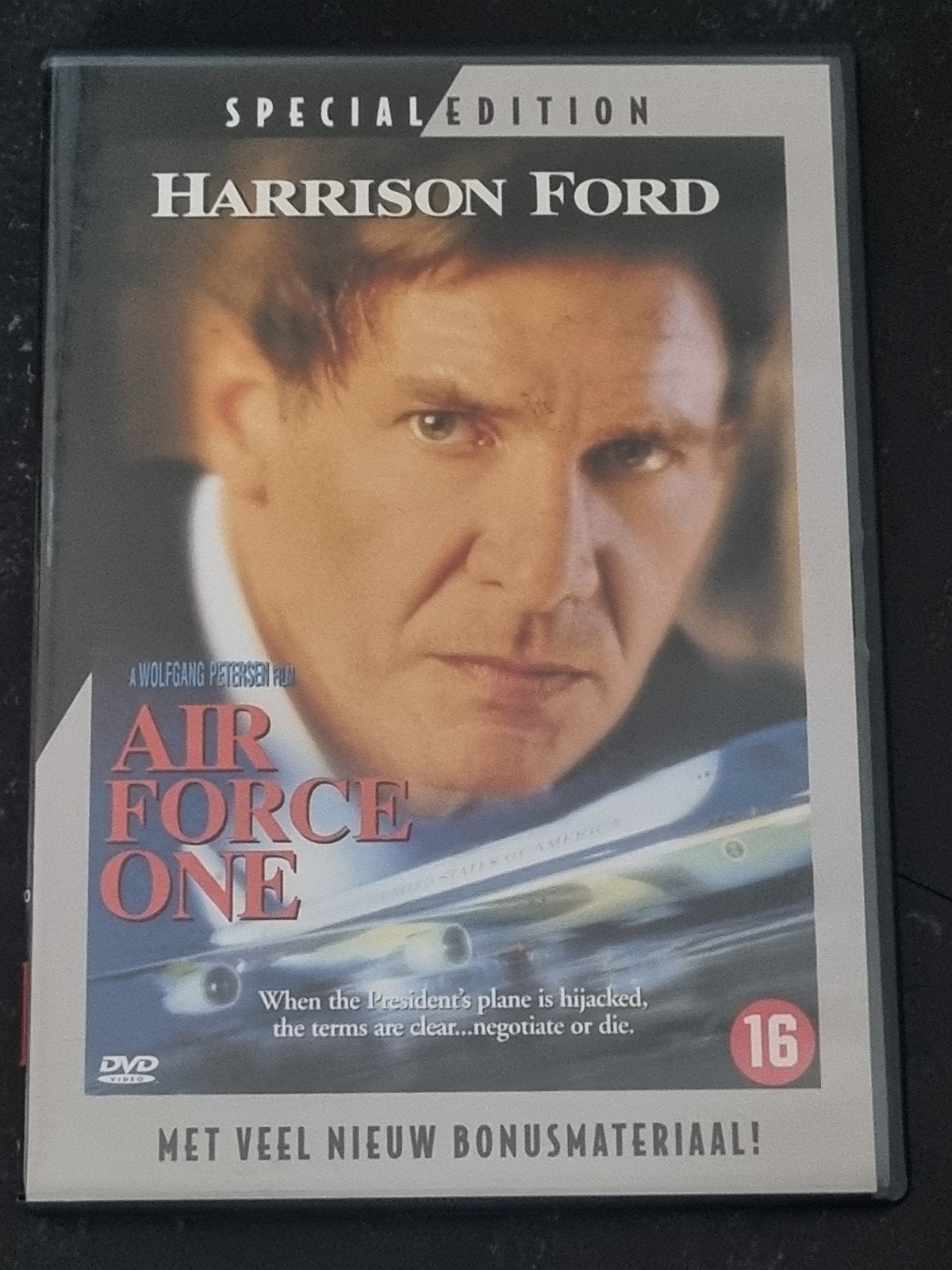 Air Force One - Special Edition DVD met Harrison Ford, Turks, Engels, Vanaf 16 jaar, Actiethriller