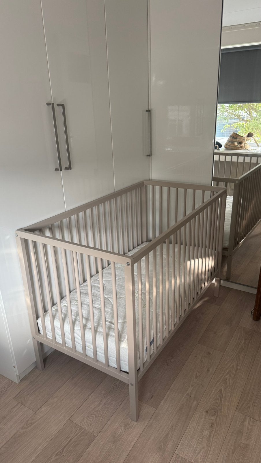 Prenatal ledikantje met ZZZOO matras, Kinderen en Baby's, Boxen, Ophalen, Zo goed als nieuw, Rechthoekig