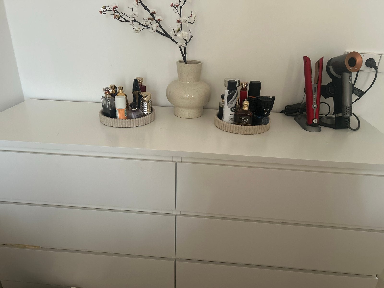 IKEA MALM ladekast wit - 6 lades 160x78, Ophalen, 100 tot 150 cm, 5 laden of meer, Zo goed als nieuw