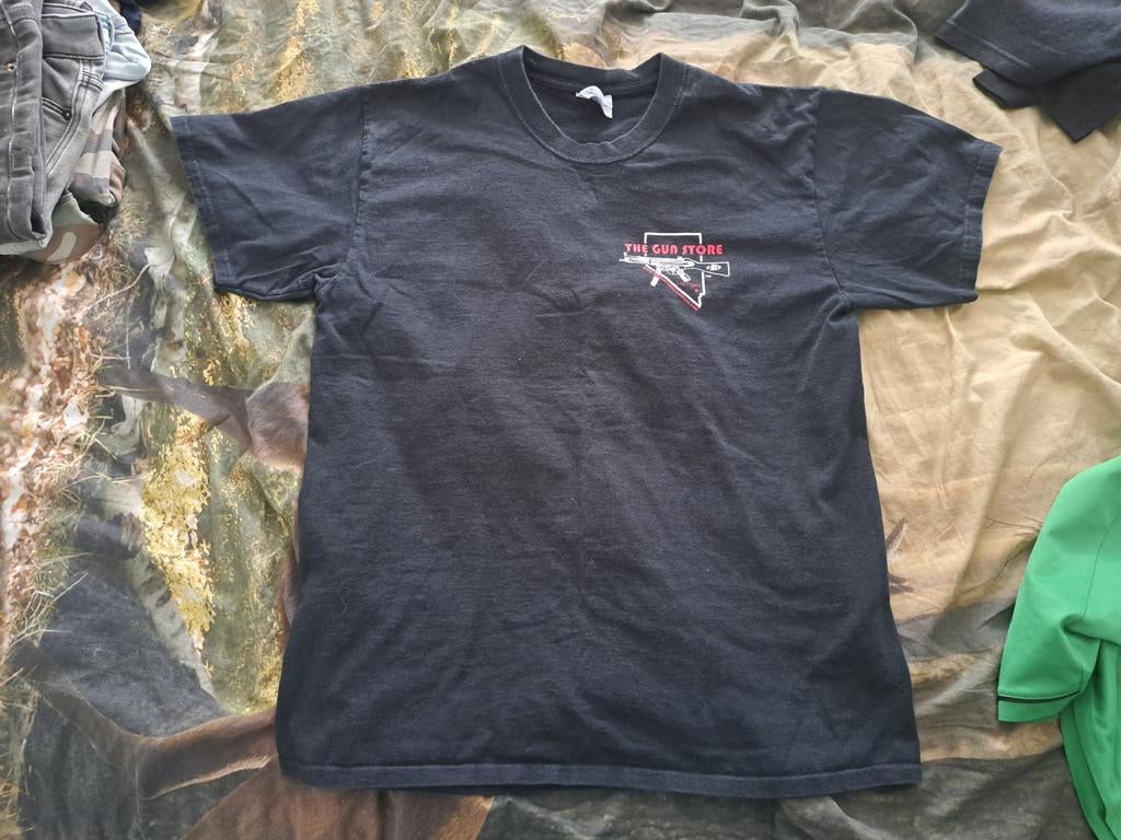 The Gun Store Las Vegas T-shirt - Maat L, Port and Company, Maat 52/54 (L), Zwart, Ophalen of Verzenden