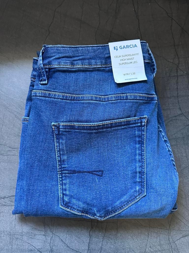 nieuwe garcia jeans, Ophalen, Zo goed als nieuw, Blauw