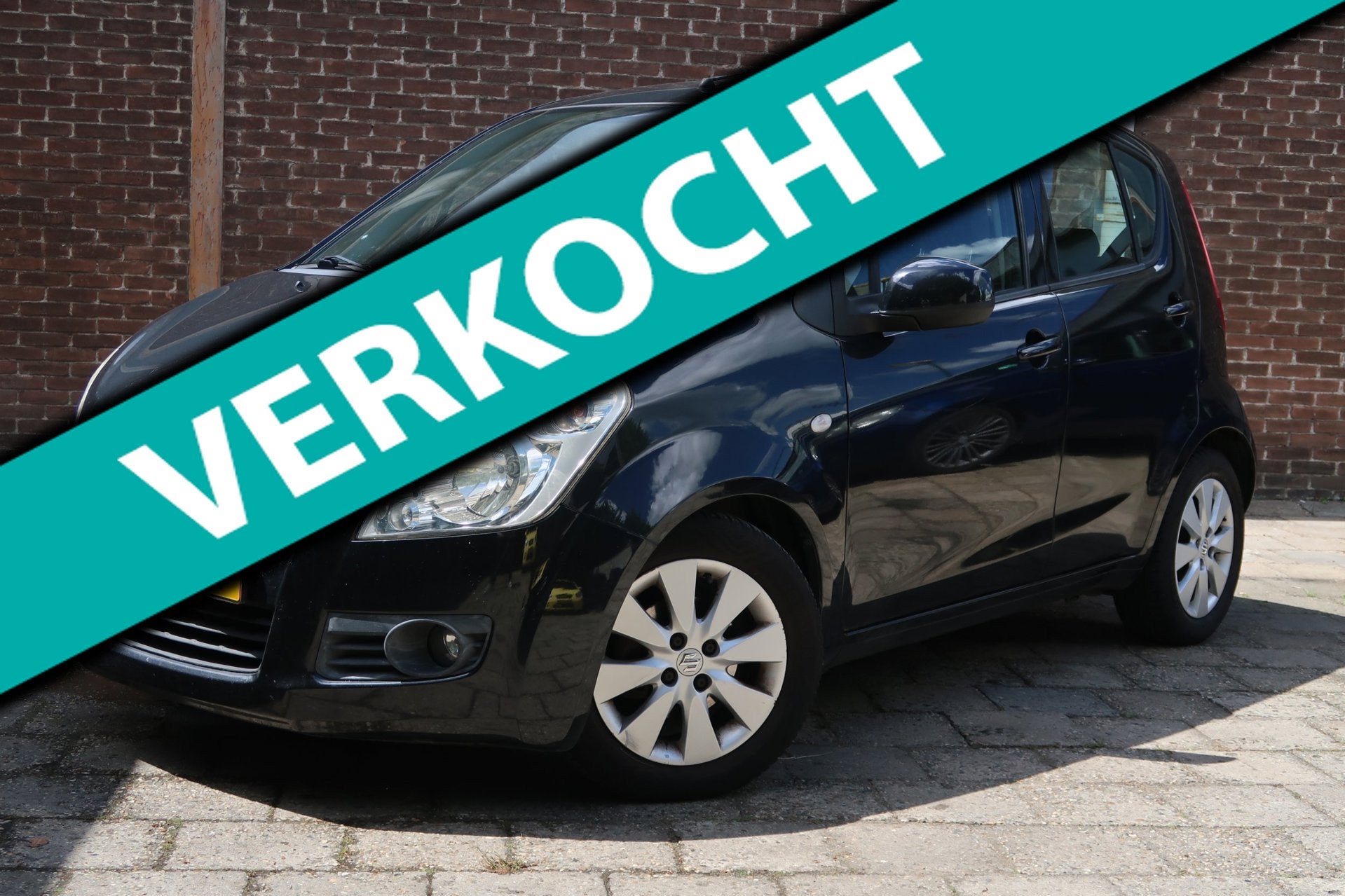Suzuki Splash 1.2 Comfort *Rijklaarprijs *Airco *Onderhouden, Voorwielaandrijving, 4 cilinders, 965 kg, Zwart