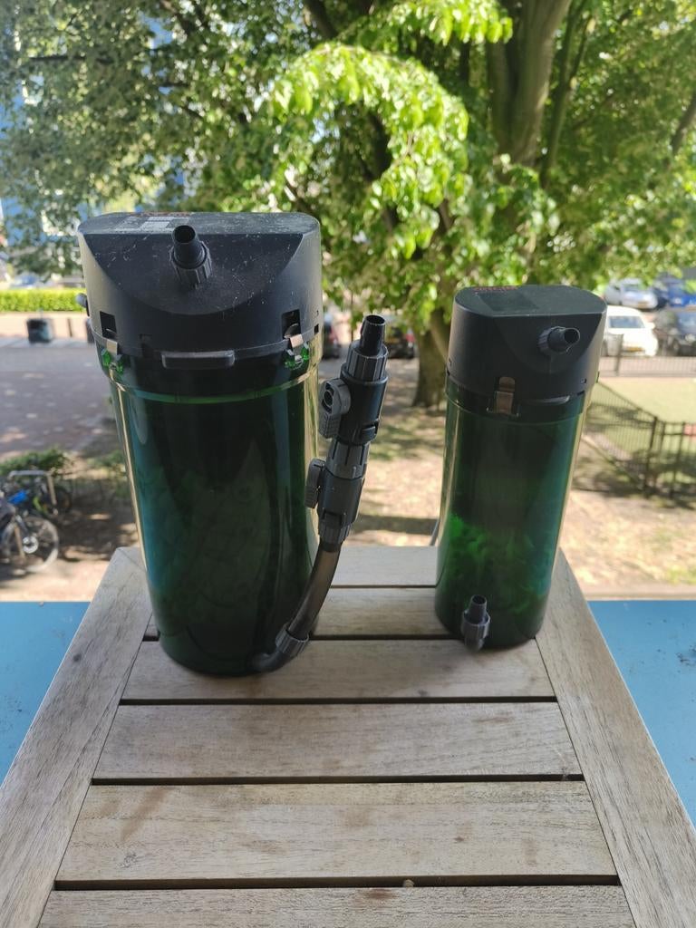 Aquarium filters 2 stuks, Dieren en Toebehoren, Ophalen of Verzenden, Gebruikt, Filter, Eheim